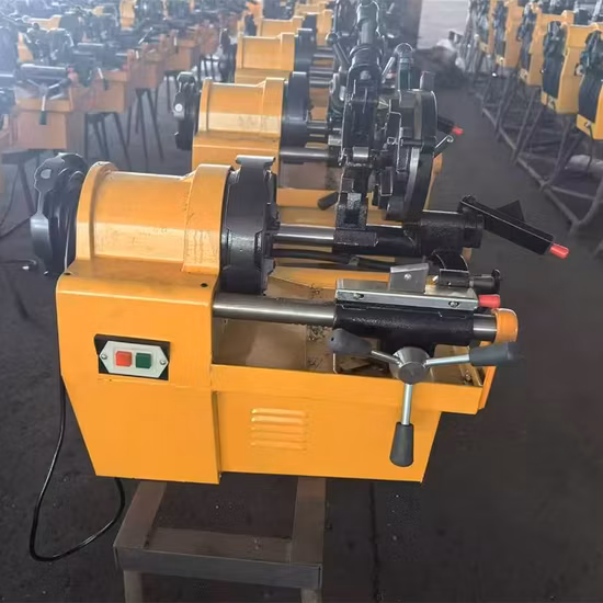 Máquina elétrica de rosquear tubos de 4